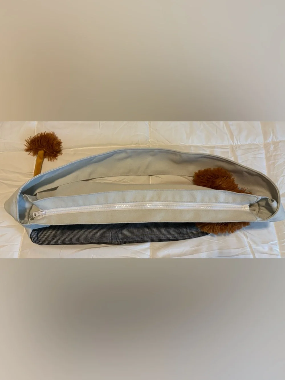 Pet Outdoor Bag Lion Shaped Cat 🐈 & Dog 🐕 Canvas Carrier Bag